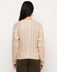 Levie Metallic Sweater