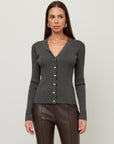 Bliss Scallop Edge Cardigan Sweater