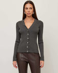 Bliss Scallop Edge Cardigan Sweater