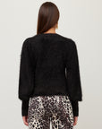 Lia Shirred Sleeve Sweater