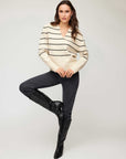 Lisa Stripe Sweater