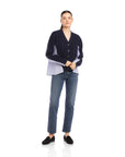 Celine Mixed Media Cardigan