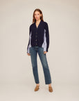 Celine Mixed Media Cardigan