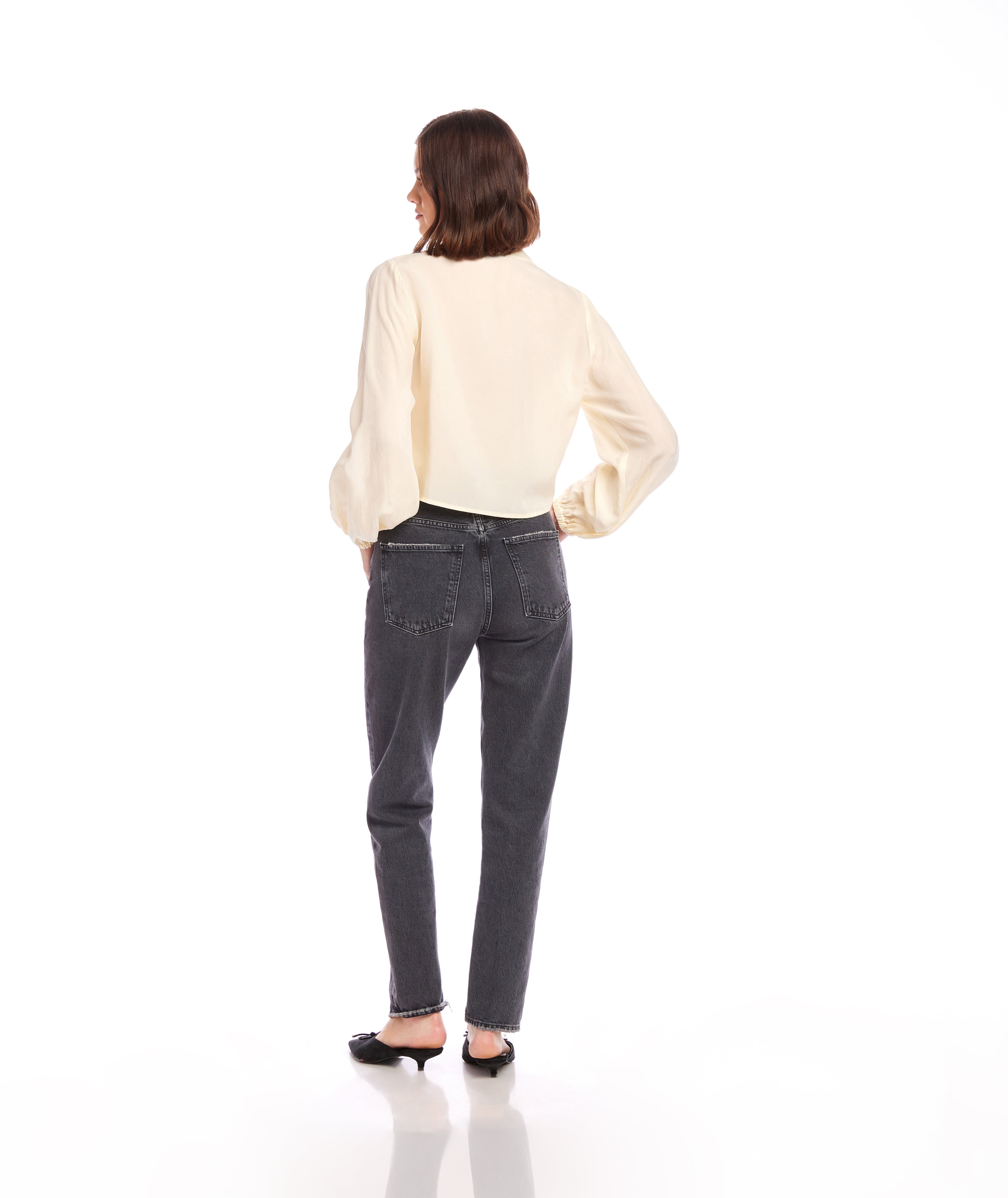 Capri Tie-Front Blouse