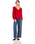 Rita Ruffle Blouse