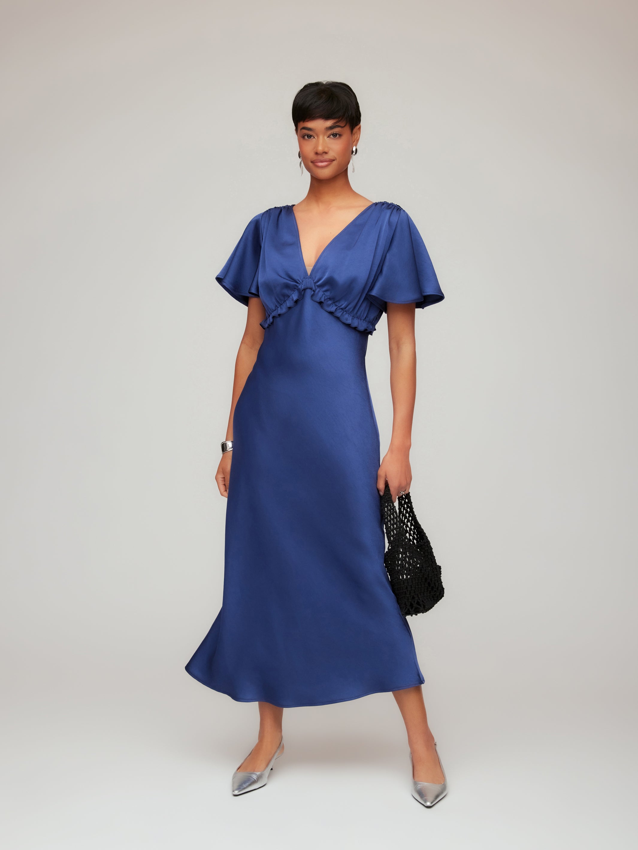 Shailene Flutter Sleeve Dress | Fifteen Twenty Clothing Shailene Flutter Sleeve Dress | Fifteen Twenty Clothing