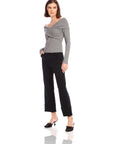 Lana Crossover Drape Top