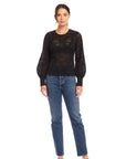 Ina Stretch Lace Top
