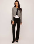 Poppy Bow Micro Jacket