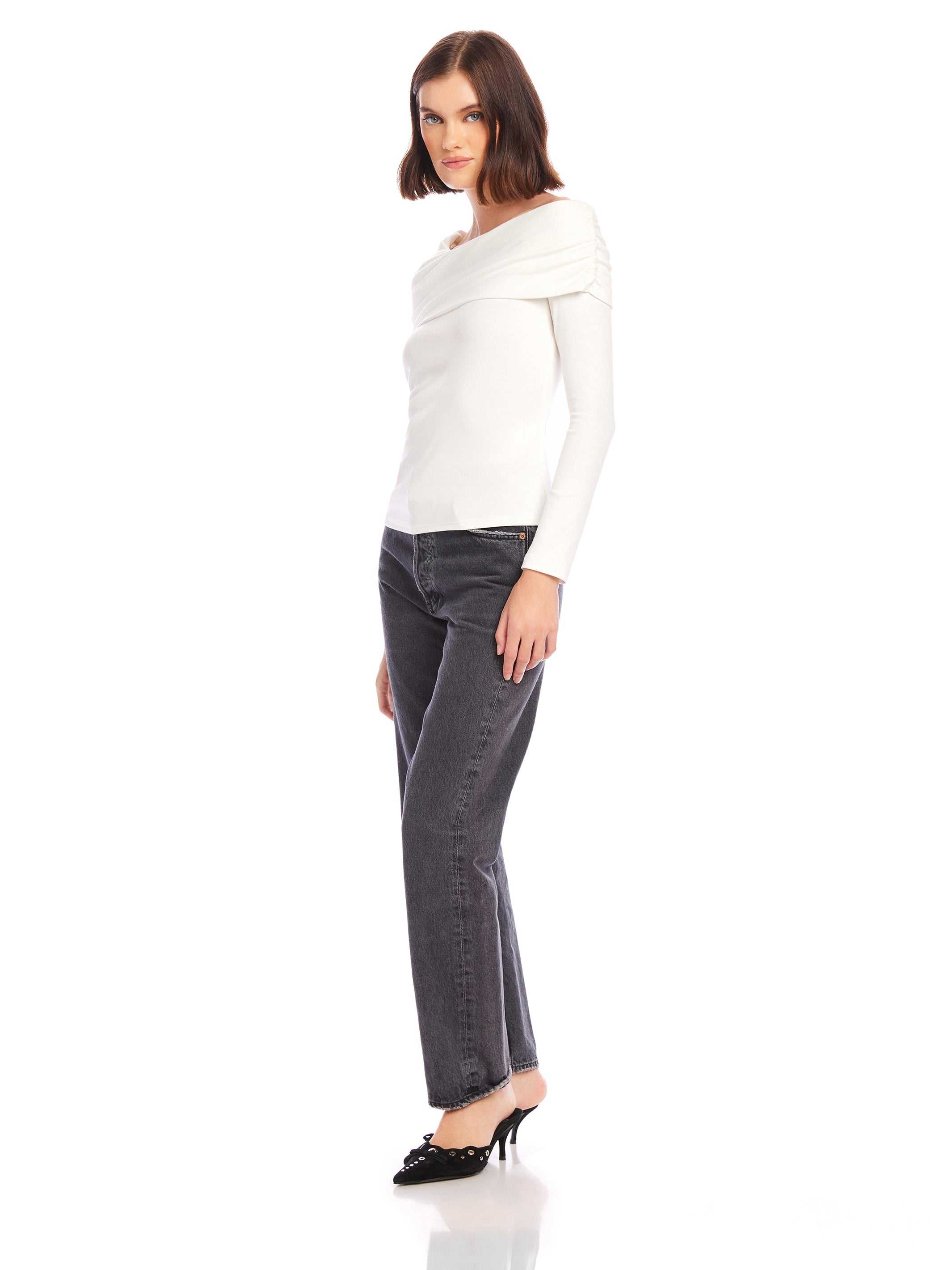 Asymmetric One-Shoulder Top