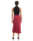 Fiona Shirred Midi Skirt
