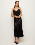 Arden Sequin Midi Pencil Skirt