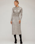 Ruched Selena Midi Dress