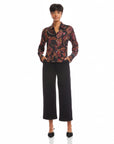 Tawnie Side-Pleat Shirt