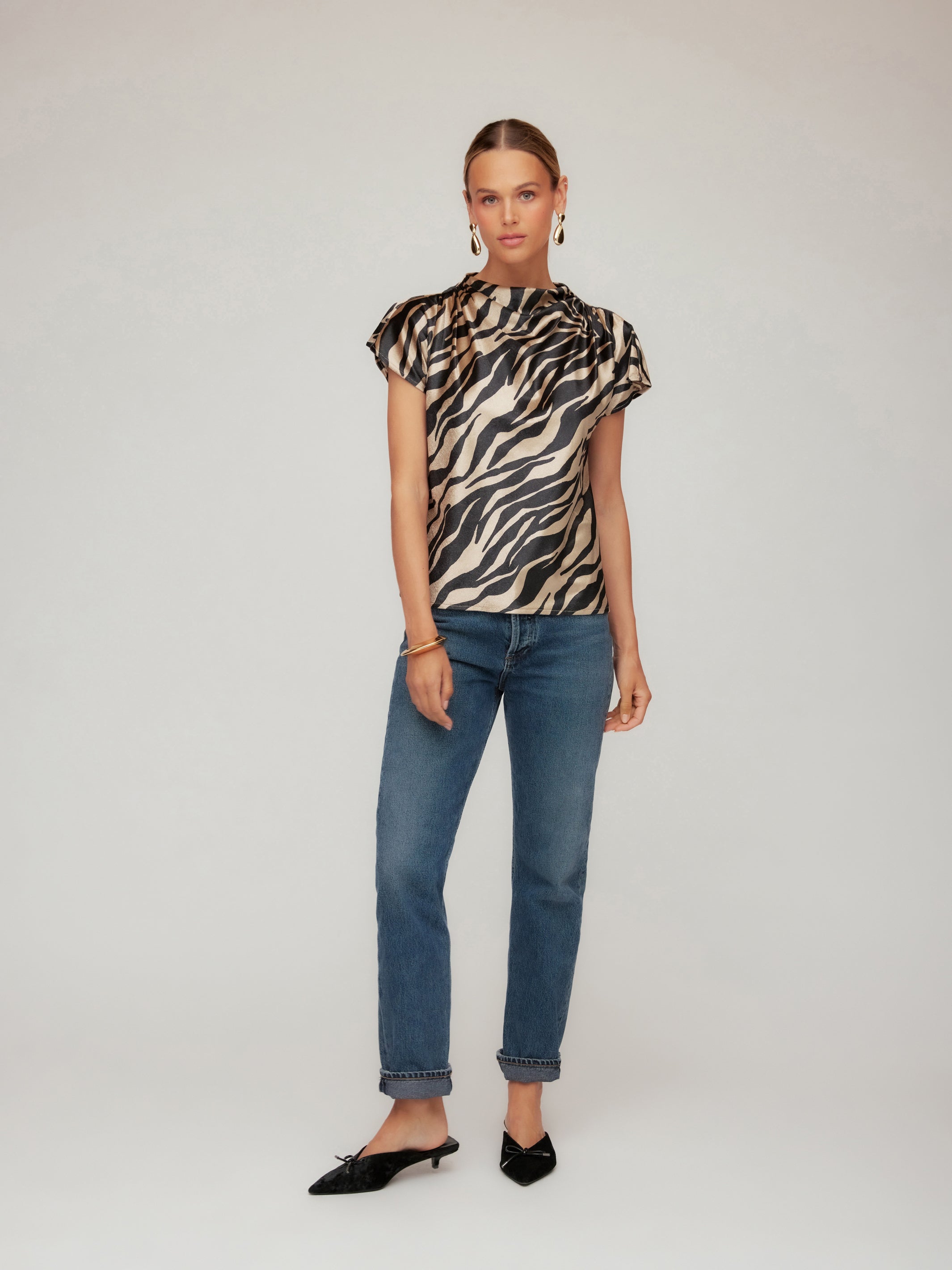 Emmeline Velvet Top