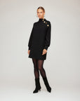 Brenna Mock Neck Dress