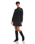 Brenna Mock Neck Dress