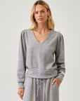 Cambria Pleated Sleeve Top