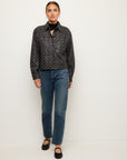 Allora Sequin Denim Shirt Jacket