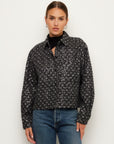 Allora Sequin Denim Shirt Jacket