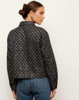 Allora Sequin Denim Shirt Jacket