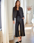Allora Sequin Denim Shirt Jacket