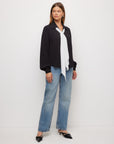 Sicily Detachable Scarf Tie Top