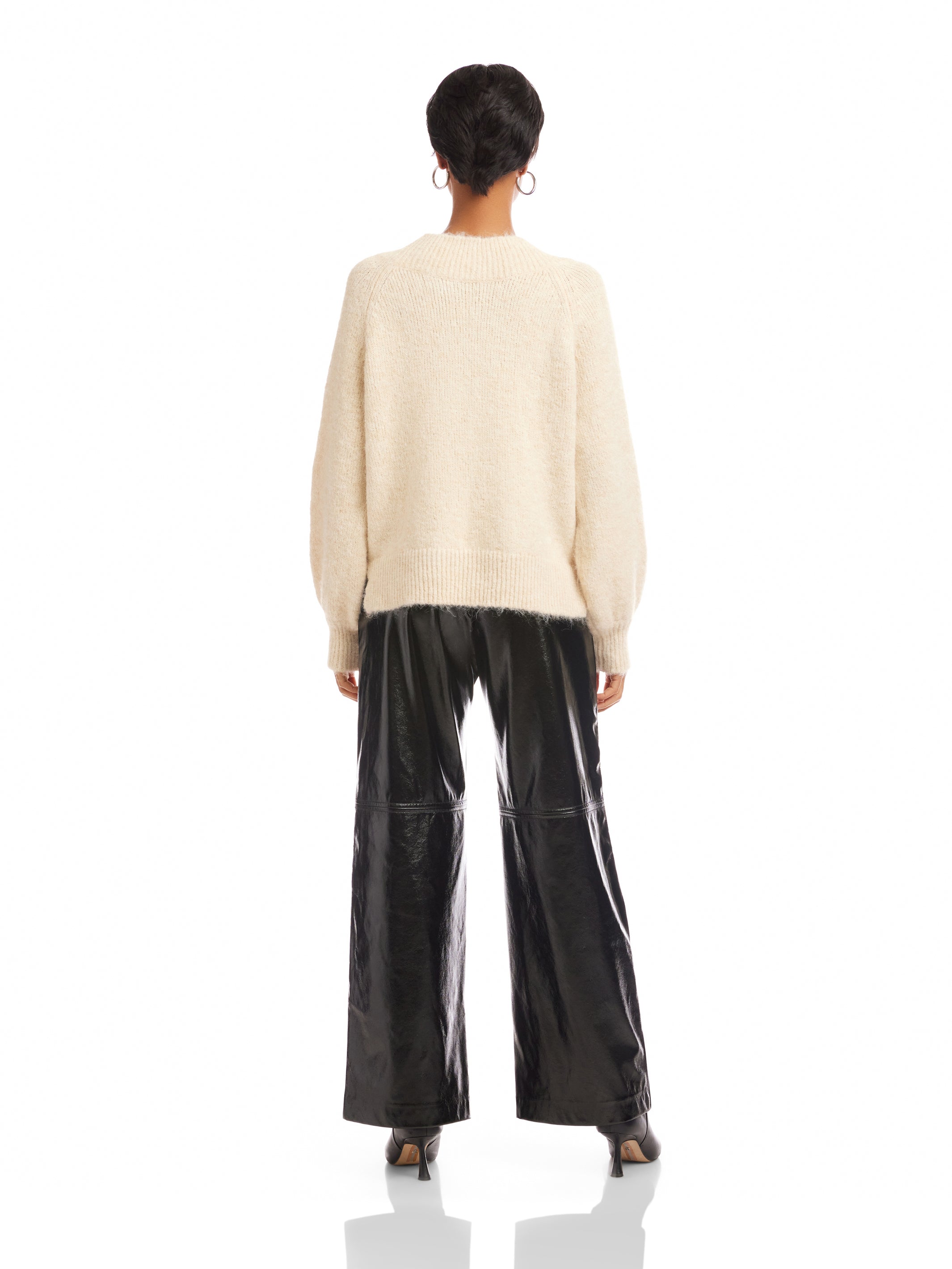 Heather V-Neck Sweater