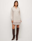 Carrie Mixed Media Sweater Dress