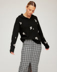 Krystal Embellished Hoodie