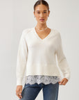 Camila Lace Layered Sweater