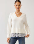 Camila Lace Layered Sweater