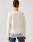 Camila Lace Layered Sweater