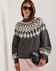 Zarah Jacquard Sweater