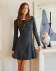 Lucienne Knit Sweater Dress