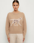 Golden Intarsia Sweater