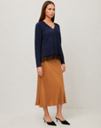 Camila Lace Layered Sweater