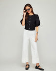 Regina Cuff Cropped Pants