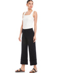Regina Cuff Cropped Pants