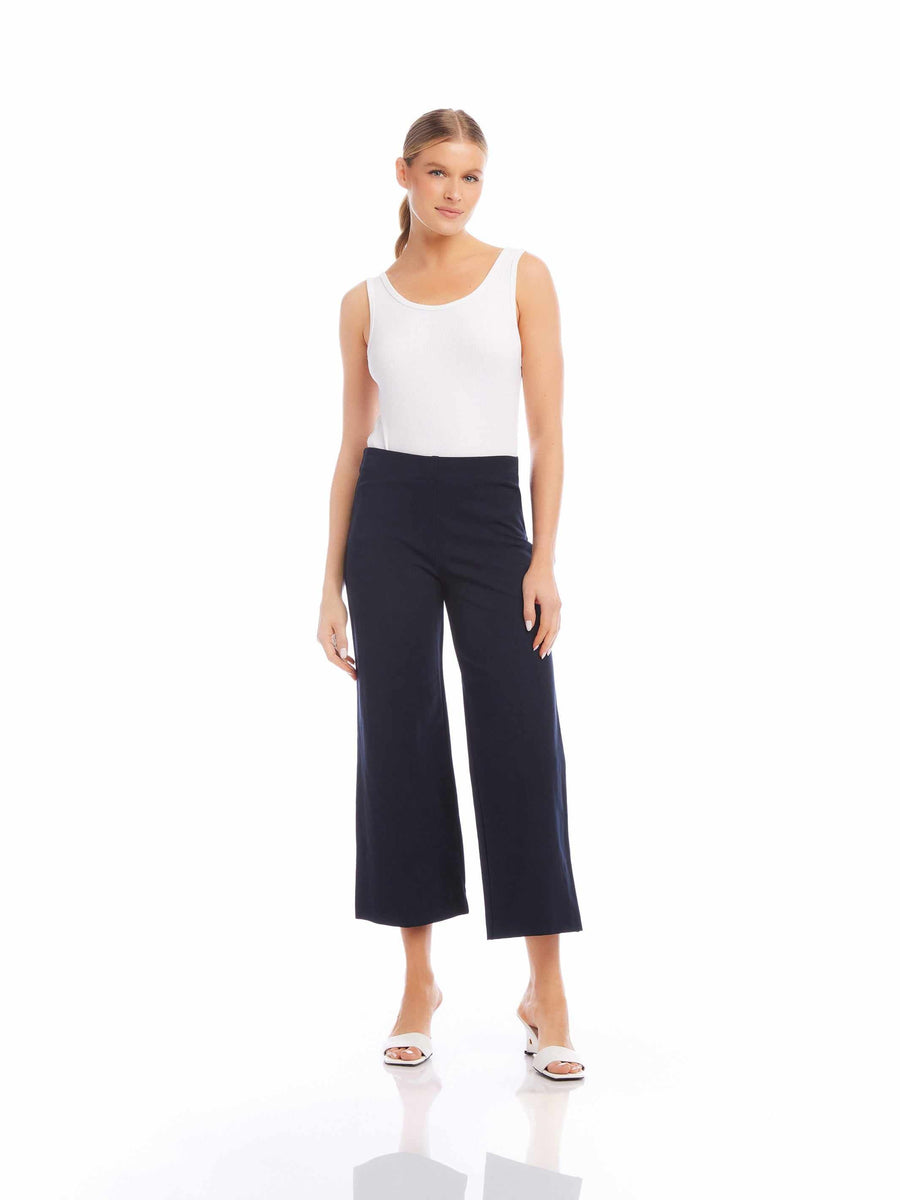 【YOURNUS】Kill Track Wide Crop Pants YOURNUS】Kill Track Wide Crop Pants Wide Leg Cropped Pants