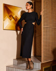 Cutout Midi Dress