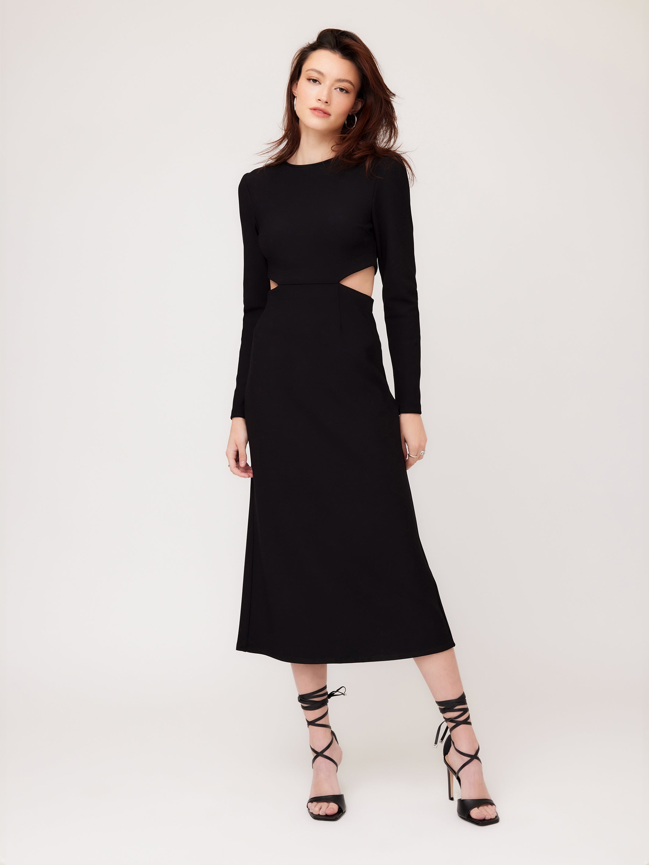 Cutout Midi Dress | Fifteen Twenty Clothing Cutout Midi Dress | Fifteen Twenty Clothing