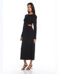 Cutout Midi Dress