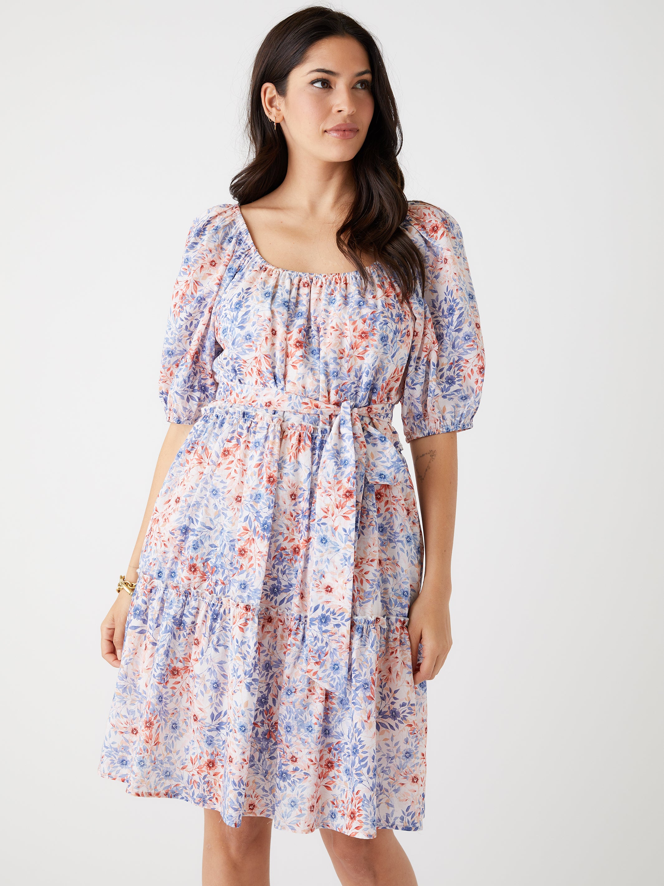 Tiered Short Dress