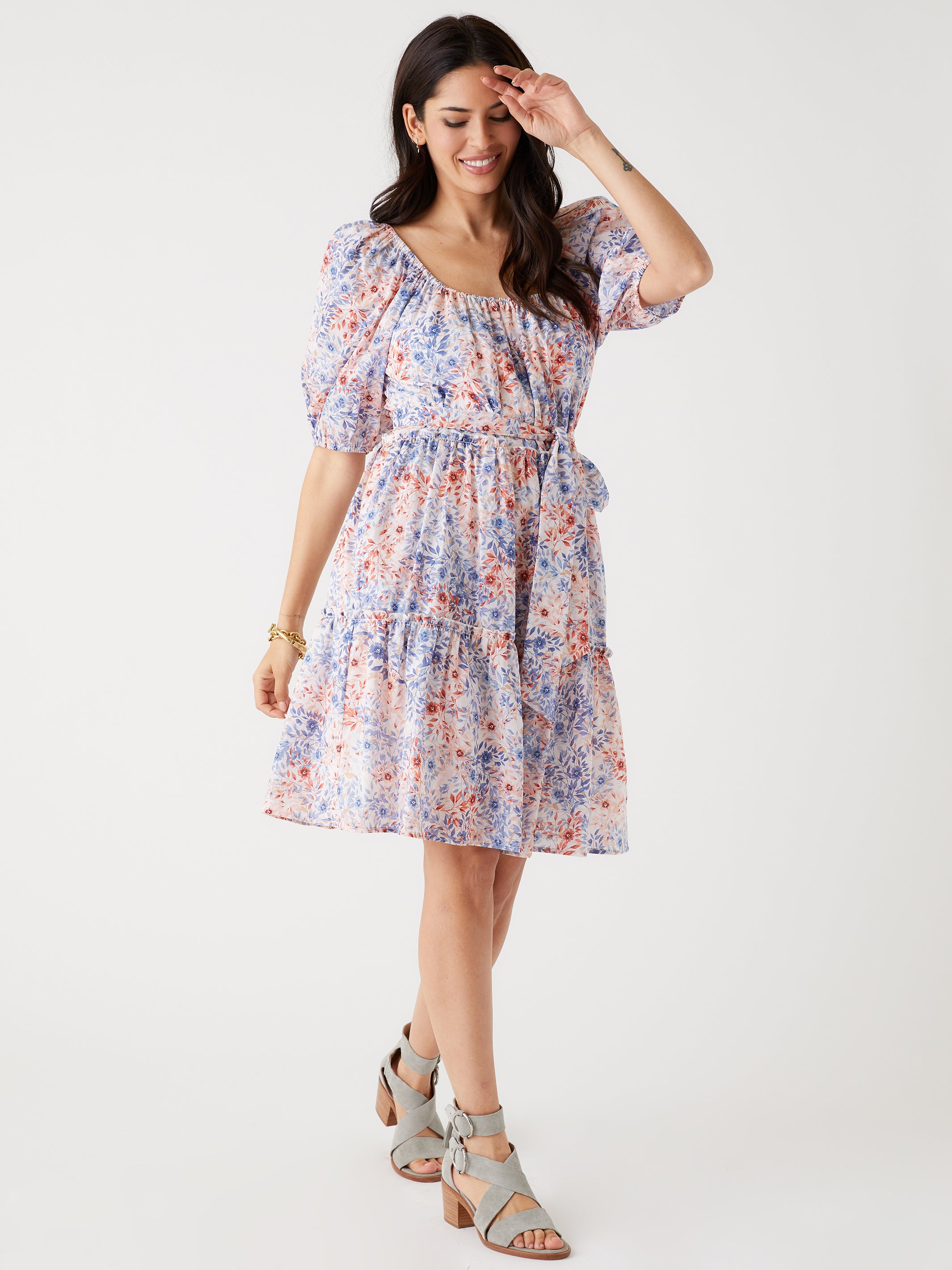 Tiered Short Dress