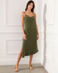 Cowl Neck Slip Dress