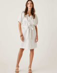 Short Sleeve Peasant Dress