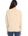 Blouson Sleeve Crop Sweater
