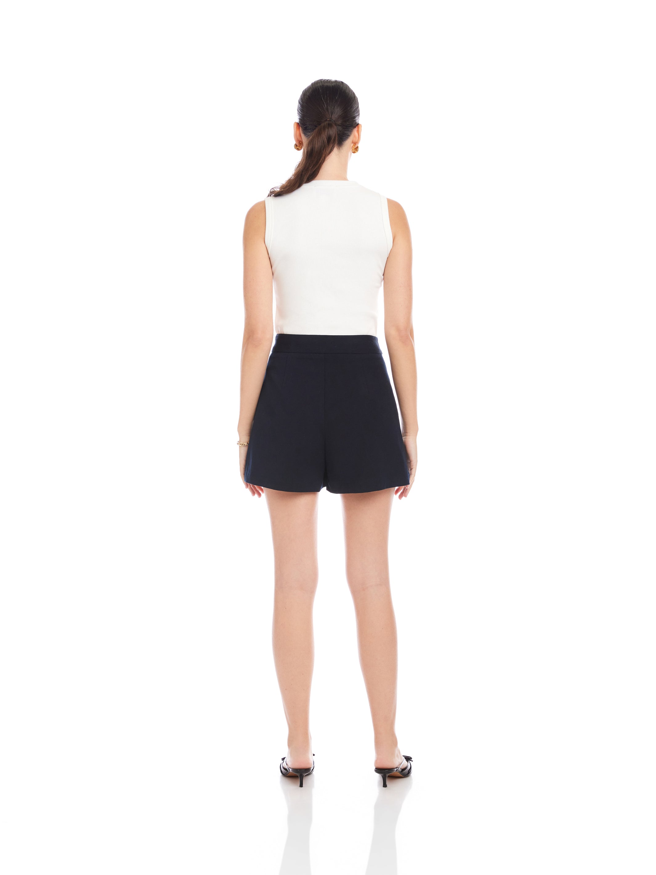 Cassidy Pleated Shorts | Fifteen Twenty Clothing