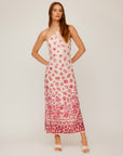 Jaylen Border Print Dress